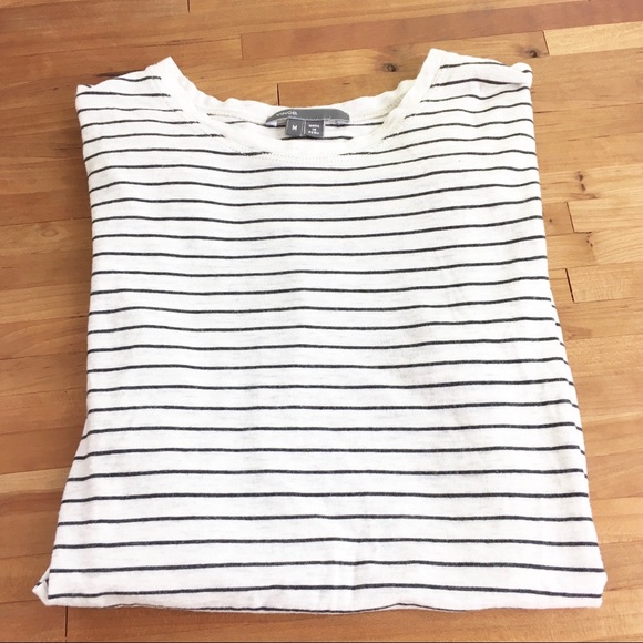 Vince Classic Soft Striped Tee - Picture 2 of 6